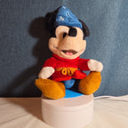Disney Fantasia Sorcerer Mickey Mouse Plush 12" Theme Park