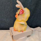 Ty Beanie Boos Coop The Easter Chick Bunny Ears Plush 6" Glitter Eyes NWT