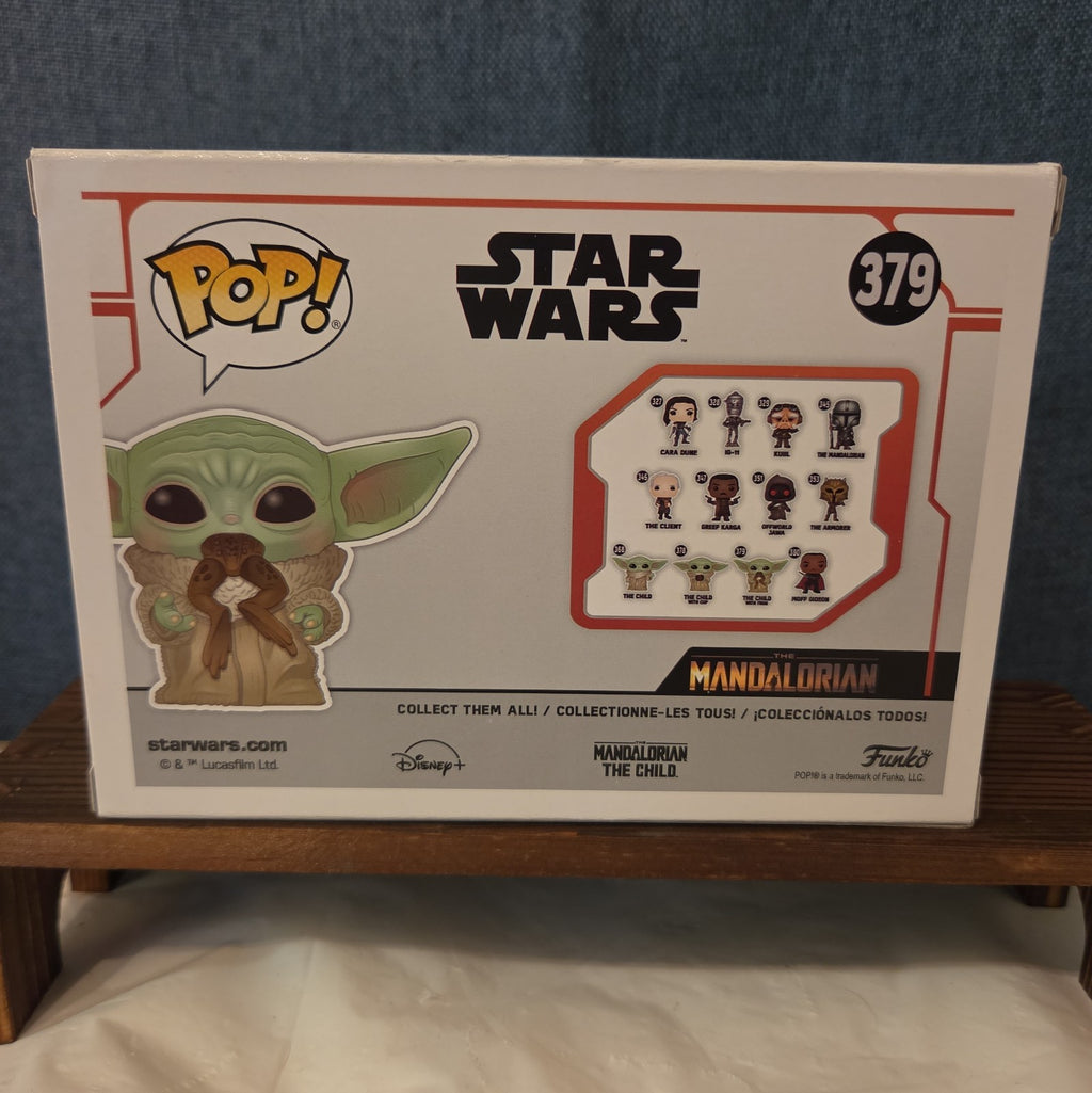 Funko Pop Star Wars The Child With Frog #379 Grogu Vinyl Figure MIB