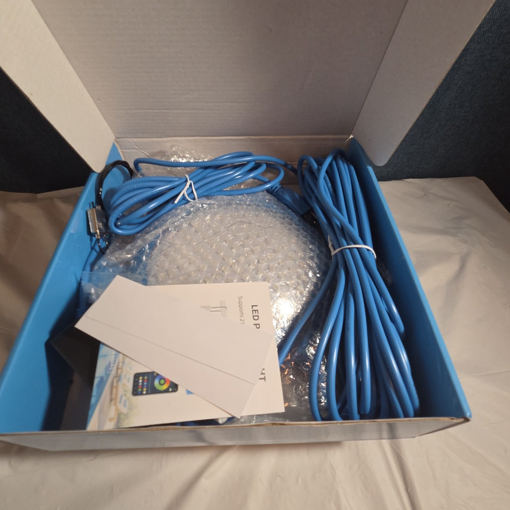 Priorare Turtle LED Pool Light Above Ground Smart App Control Open Box 22W 5V