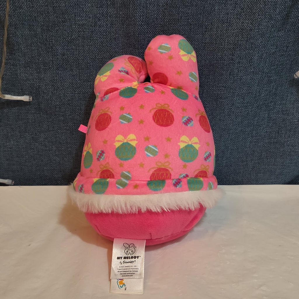 Squishmallows Sanrio My Melody Holiday Ornament Plush