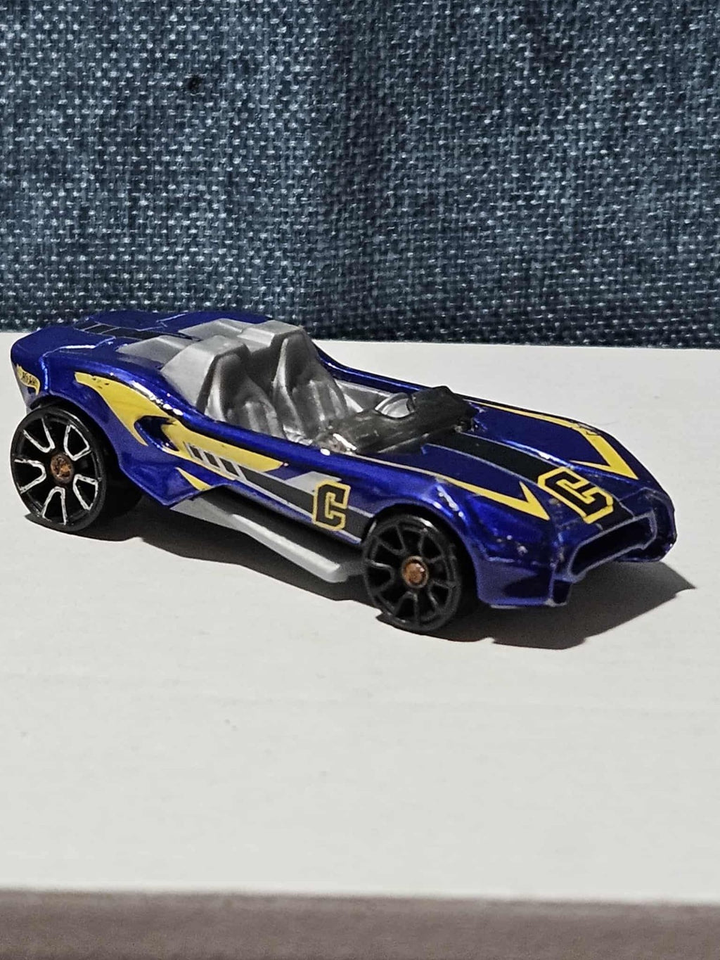 Hot Wheels Carbonic | 2023 Multi-Pack Exclusive Candy Blue | Loose Track Car |