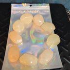 Drilled Stone Beads Peach Natural Tumbled Boho Craft