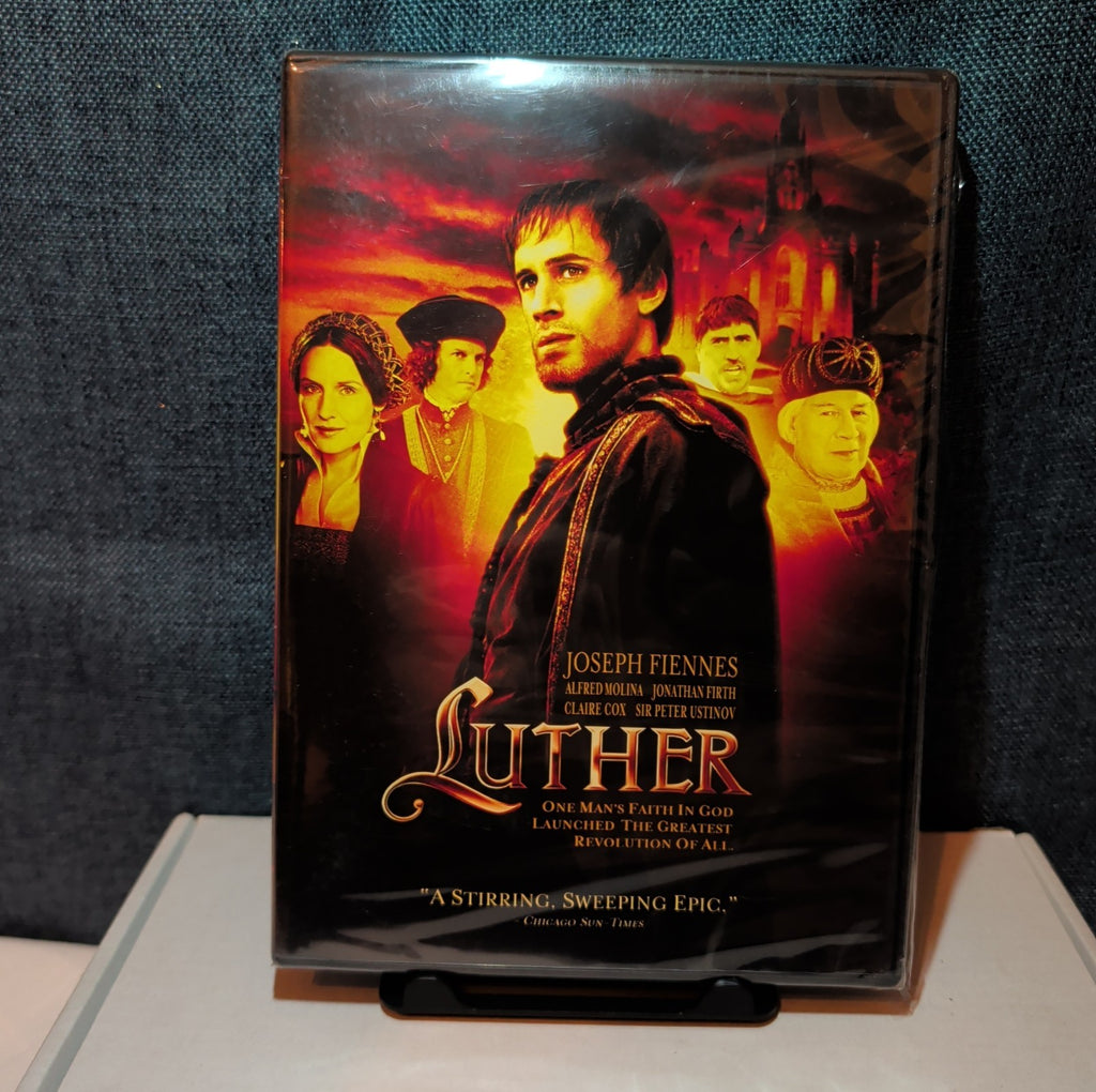 Luther DVD MGM Joseph Fiennes Christian History 2003 New Sealed 828706545461