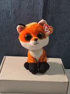 Ty Beanie Boos Meadow the Fox 6" Plush Stuffed Animal Toy