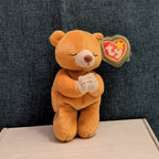 Ty Beanie Baby Hope the Praying Bear 1998 Kneeling Plush Mint Tags Protected
