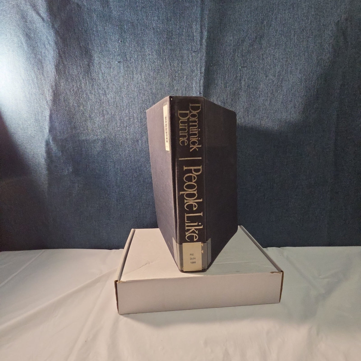 People Like Us Dominick Dunne 1988 Hardcover Vintage Ex-Library Reading Book