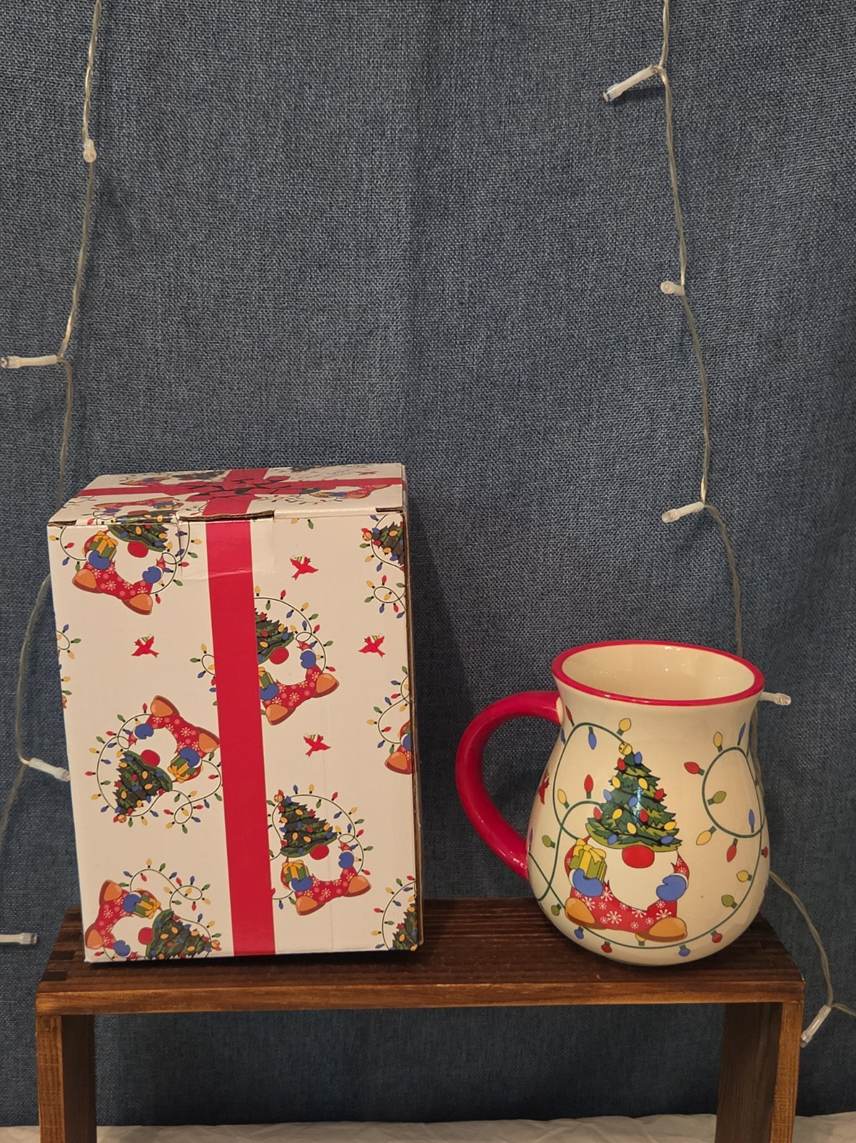 Temp-tations Gnome Christmas Tree Holiday 16oz Ceramic Mug