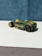 Hot Wheels Lethal Diesel | 2020 HW Rescue "Artichoke Green" | Matte & Gold
