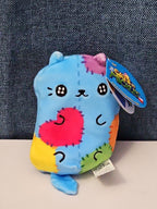 Cats vs Pickles Stitches #503 | Fuchsia Series Bean Plush | Blue Patchy Cat
