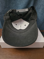 True Religion Hat Black Baseball Cap Buddha Design Adjustable Snapback Mens