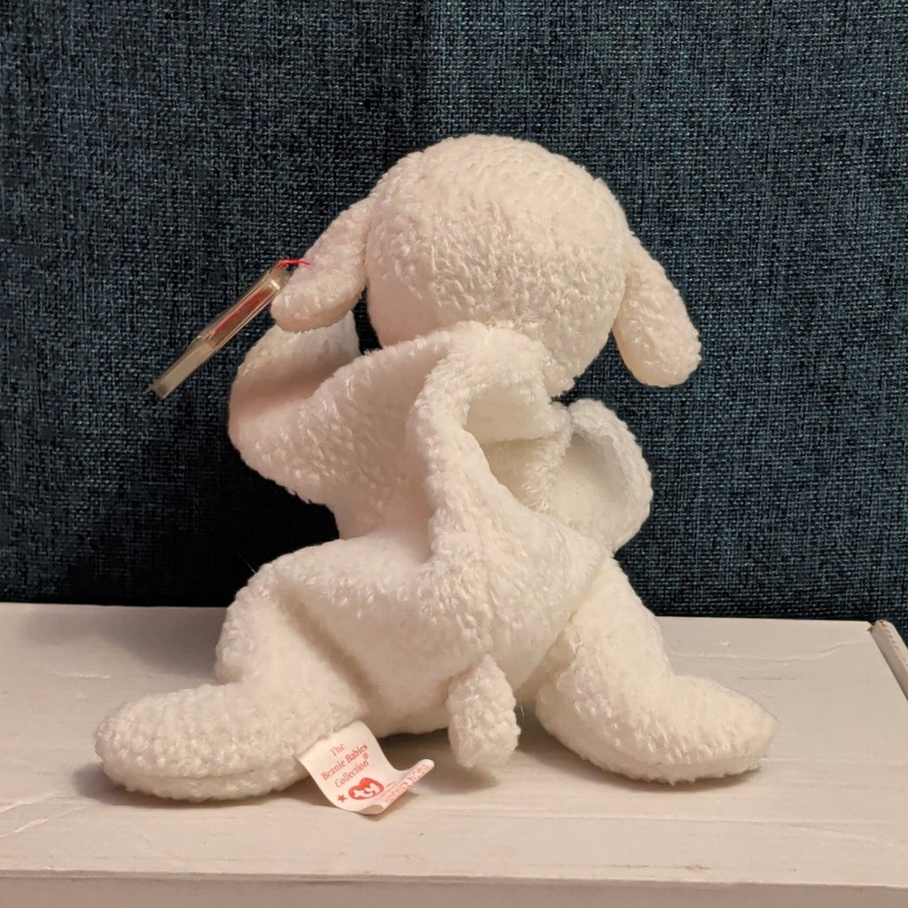 Ty Beanie Baby Fleece Lamb 1996 Retired 4th Gen Tags MWMT P.E. Pellets Authentic