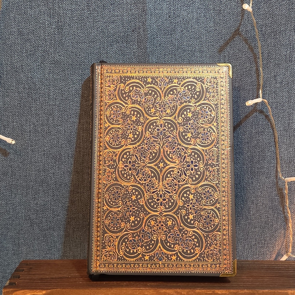 Paperblanks Hardcover Journal Ornate Gold Filigree Dark Academia
