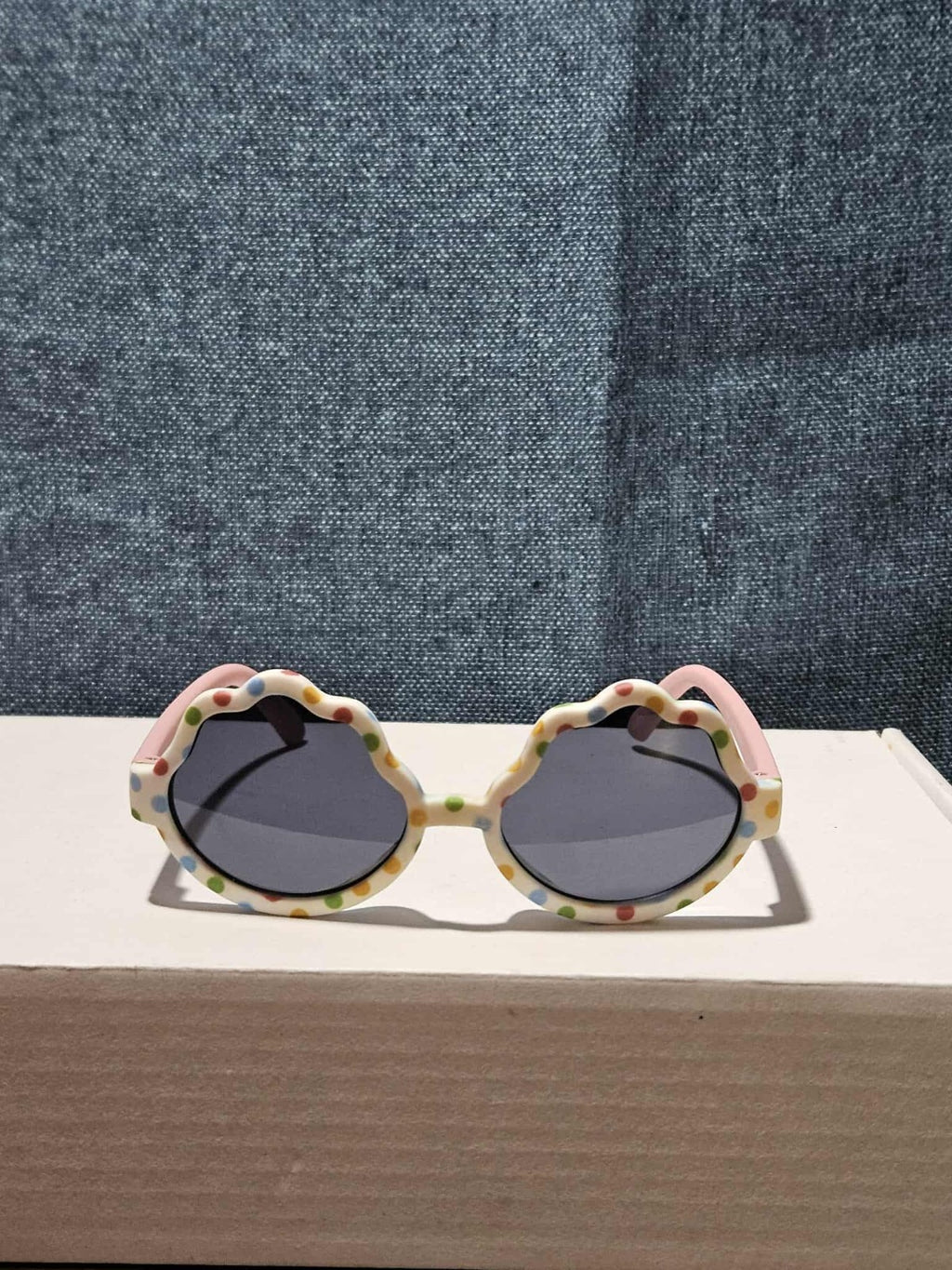 Fynn & Riley Toddler Girls Sunglasses Flower Polka Dot 100% UV Protection NEW