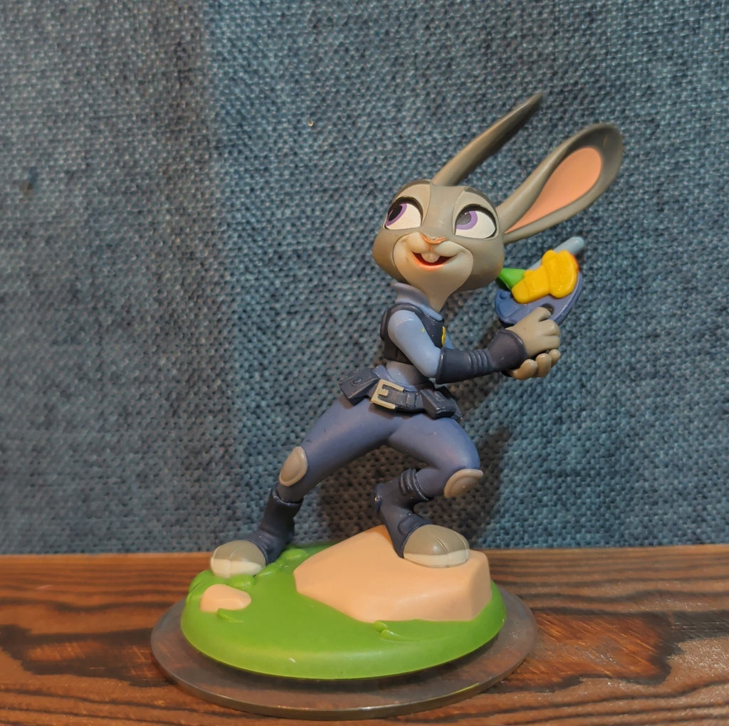 Disney Infinity 3.0 Zootopia Judy Hopps Nick Wilde 2 Figure Lot PVC Loose