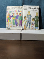4 Sewing Patterns | Kids PJs & Retro Sweatsuits | Tote Bags | Window Valance
