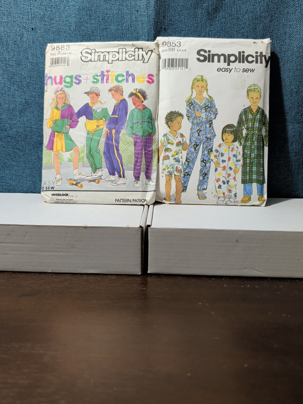 4 Sewing Patterns | Kids PJs & Retro Sweatsuits | Tote Bags | Window Valance
