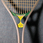 Vintage Dunlop Volley II Aluminum Tennis Racquet 4 5/8 L Made in USA With Cover