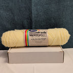 Vintage Wintuk Yarn 100% Orlon Acrylic Fisherman Cream 4-Ply Worsted Weight NOS