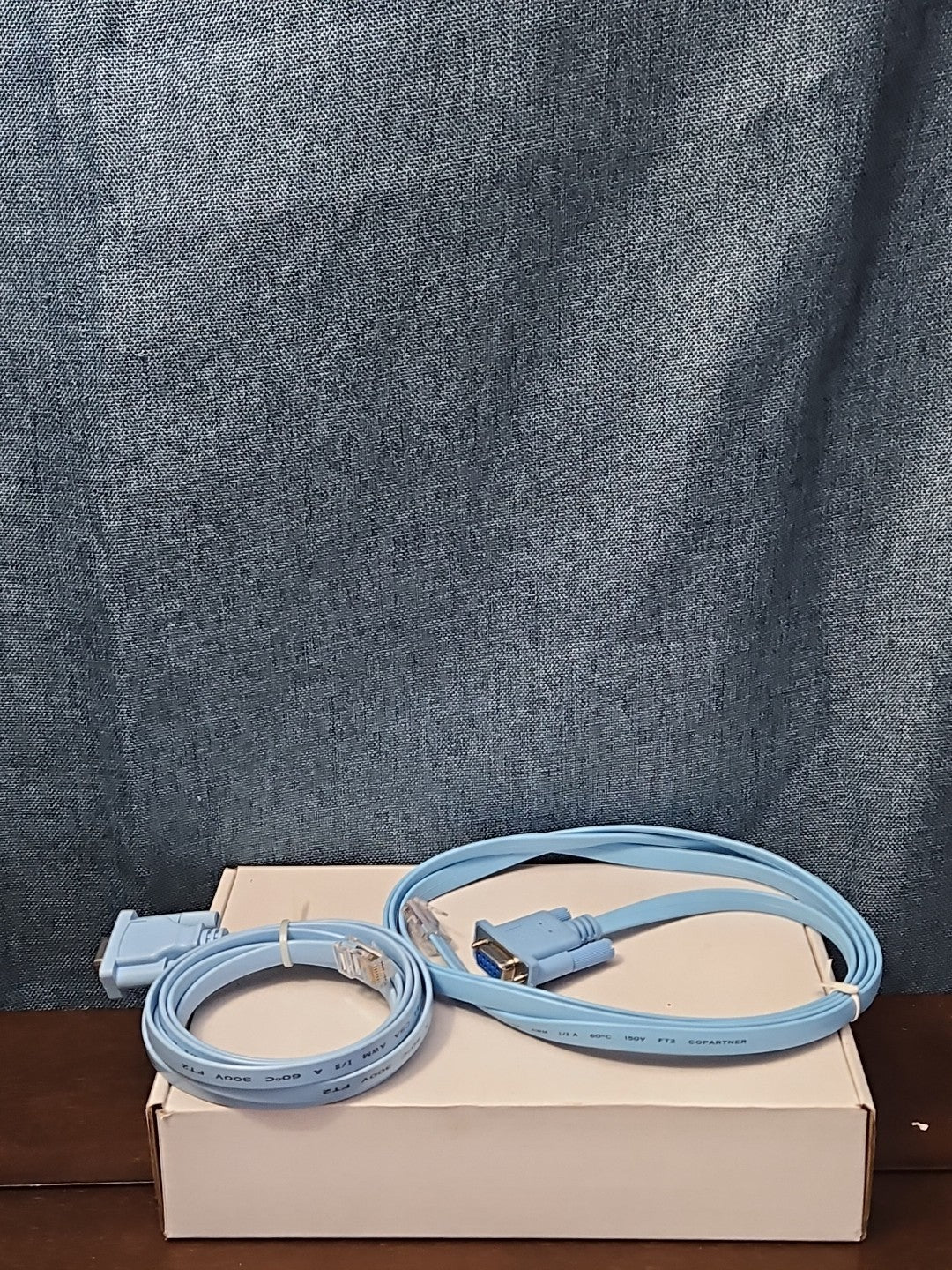 StarTech Cisco Console Cable 6ft | DB9 to RJ45 Management Router Switch | Blue