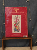 Anchor Countryside Floral Cross Stitch Kit Cream Aida Floral PCE893