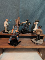 Disney Infinity 3.0 Star Wars 6 Figure Lot Luke Han Leia PVC Loose
