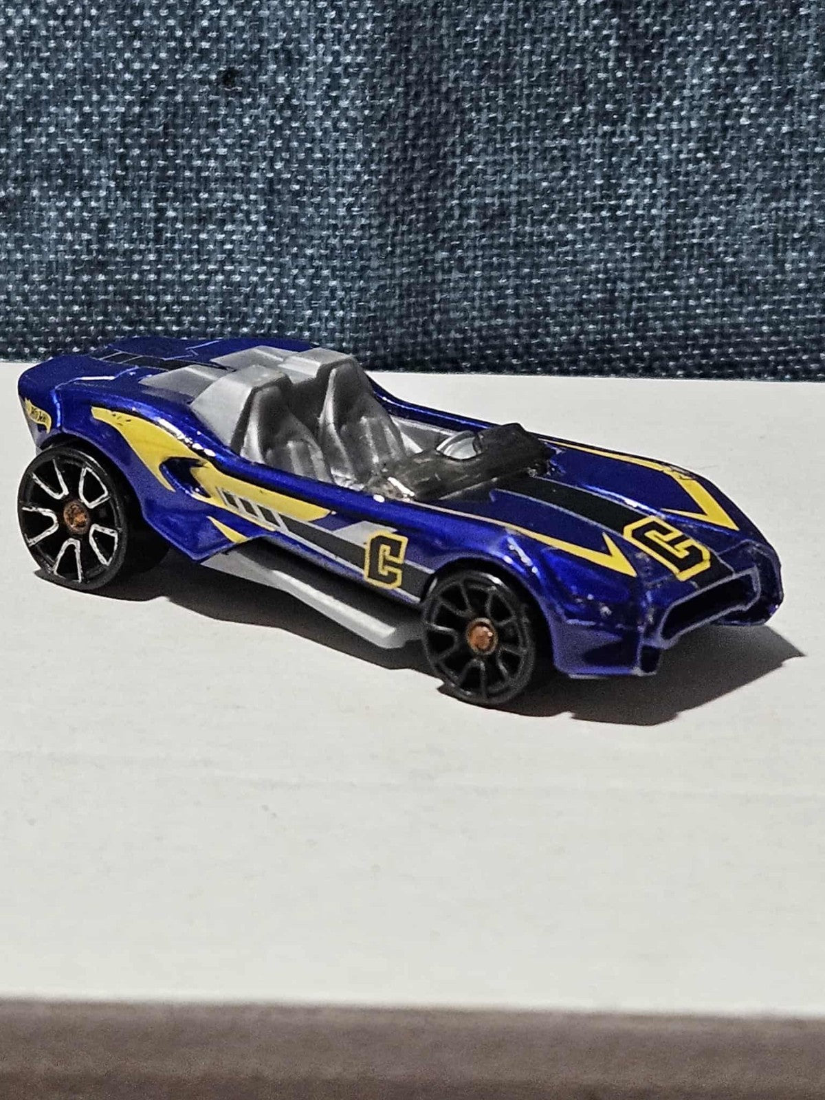 Hot Wheels Carbonic | 2023 Multi-Pack Exclusive Candy Blue | Loose Track Car |