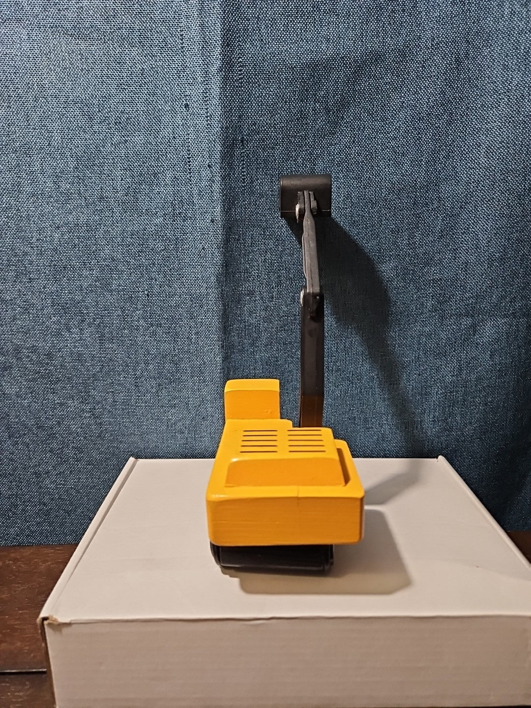 Wooden Railway Steam Shovel Excavator Construction Vehicle for Train Set