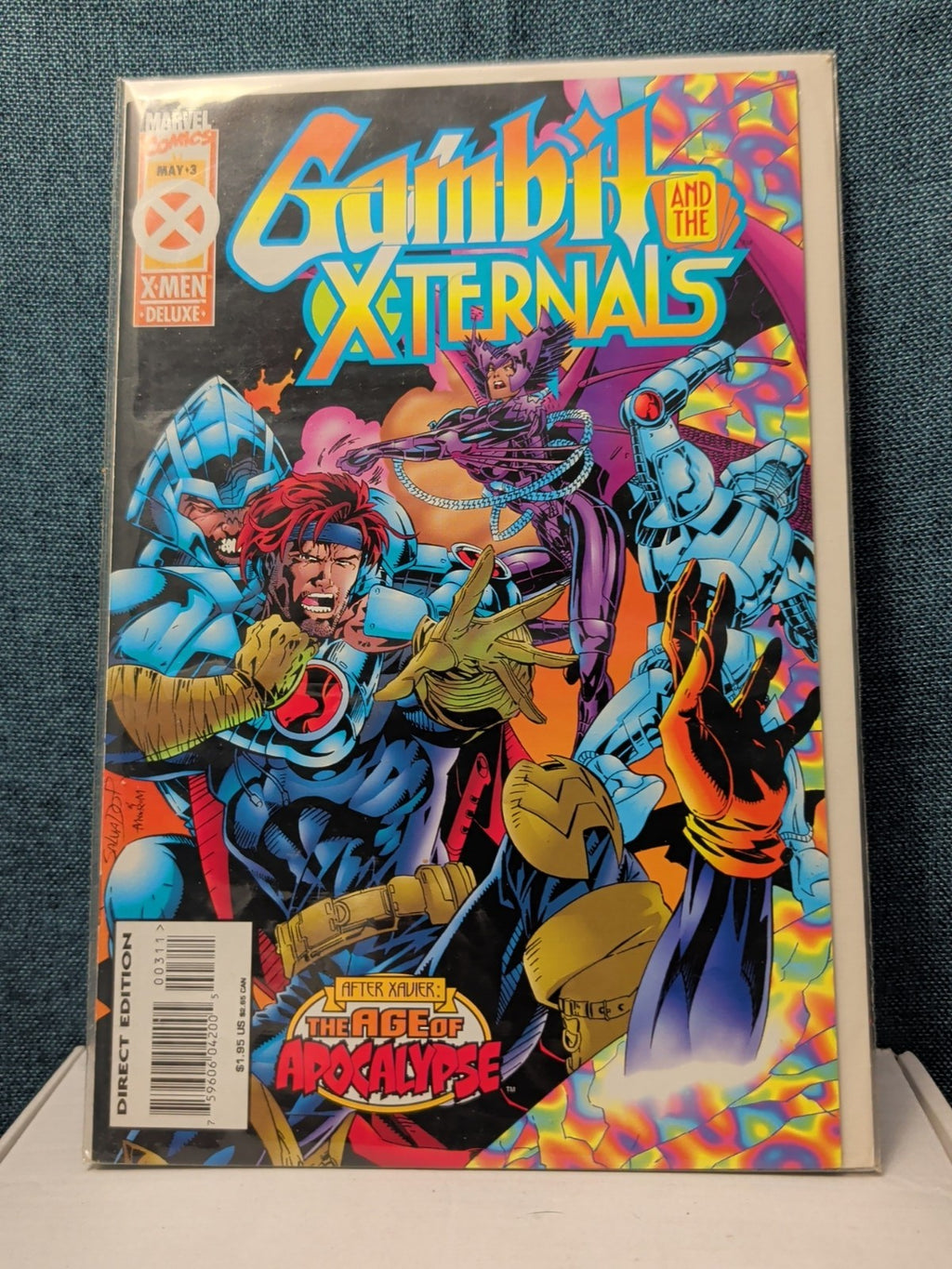 Gambit and The X-Ternals #3 Marvel 1995 Age of Apocalypse Fabian Nicieza | Good