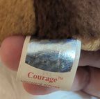 Ty Beanie Baby Courage German Shepherd Flag Plush