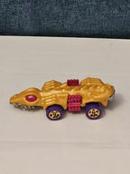 Hot Wheels Dino Riders Fangster 2015 Gold Exclusive Car Vehicle Dinosaur