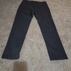 Calvin Klein Pants Womens M Black Slim Fit Ankle Stretch Elastic