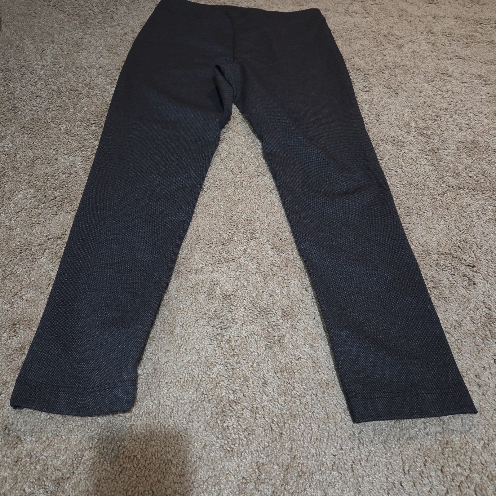 Calvin Klein Pants Womens M Black Slim Fit Ankle Stretch Elastic