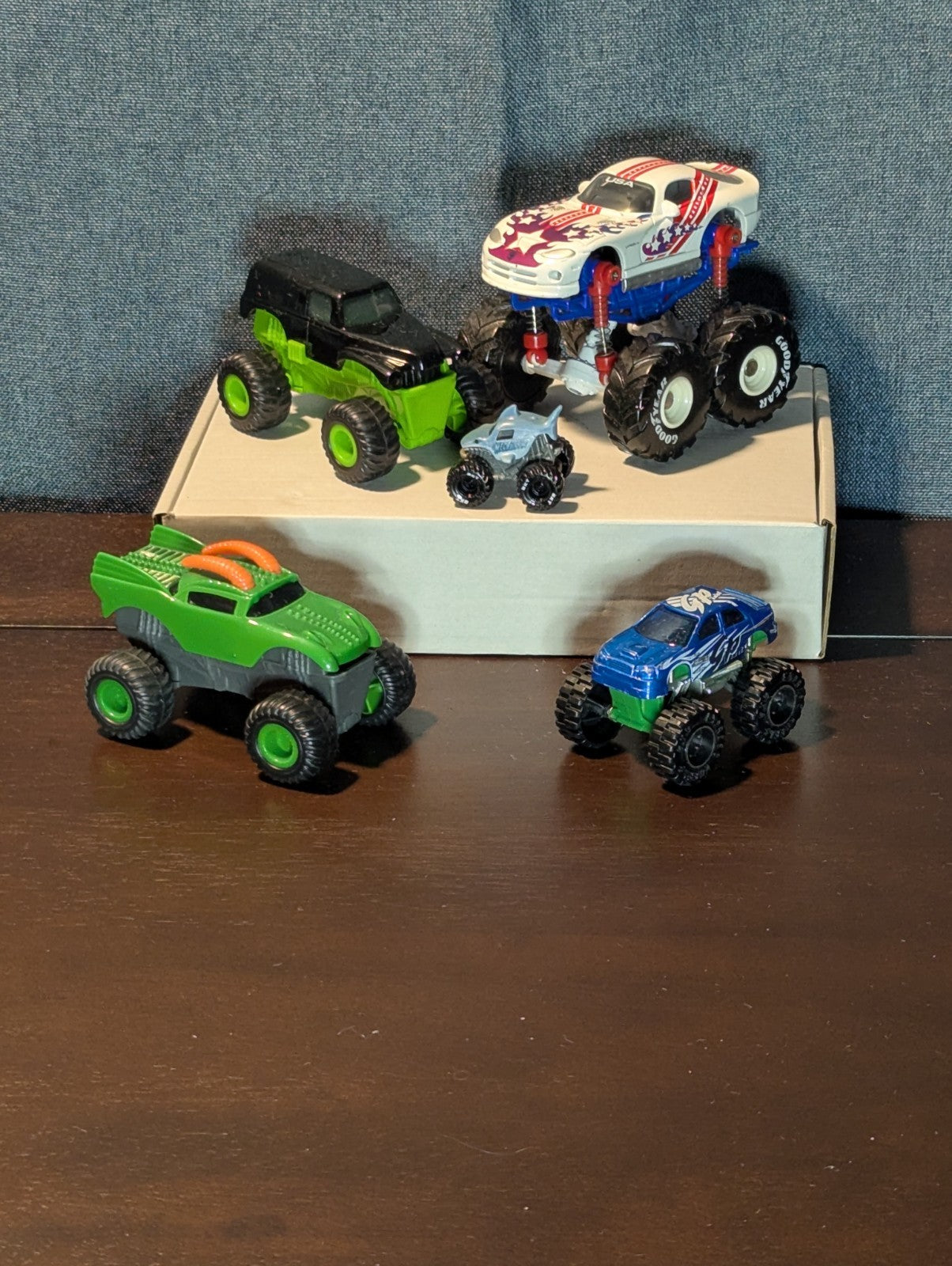 Monster Truck Bundle | Vintage Road Champs Goodyear Tires, Hotwheels Mini Shark