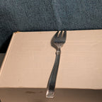 Set of 4 Hampton Silversmiths PORTFOLIO Glossy Salad Forks | 18/0 Stainless 208