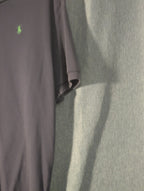 Vintage 90s Polo Ralph Lauren Shirt Men's L Navy Blue Green Pony Logo