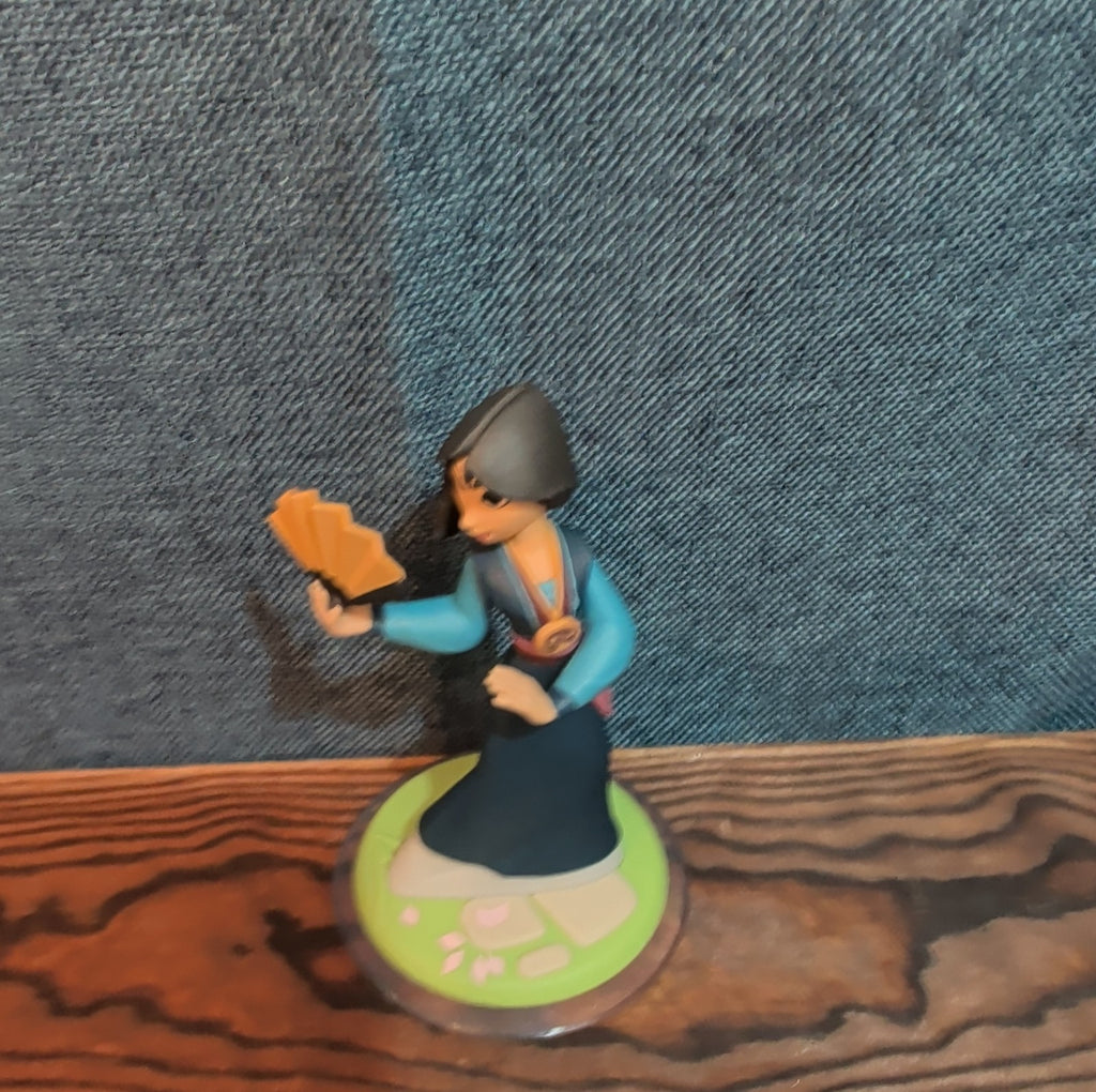 Disney Infinity 3.0 Mulan PVC Figure Loose INF-1000223