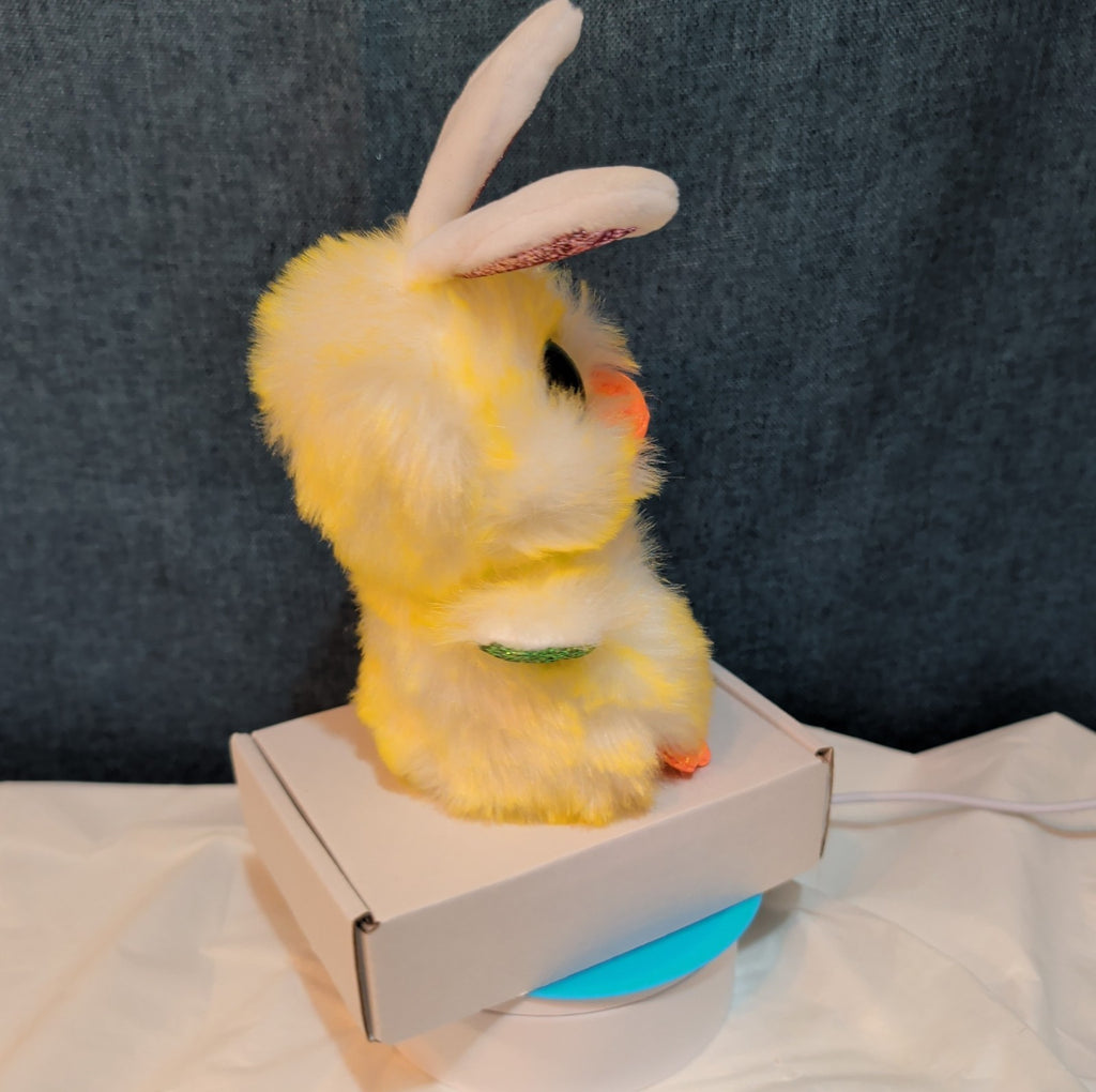 Ty Beanie Boos Coop The Easter Chick Bunny Ears Plush 6" Glitter Eyes NWT