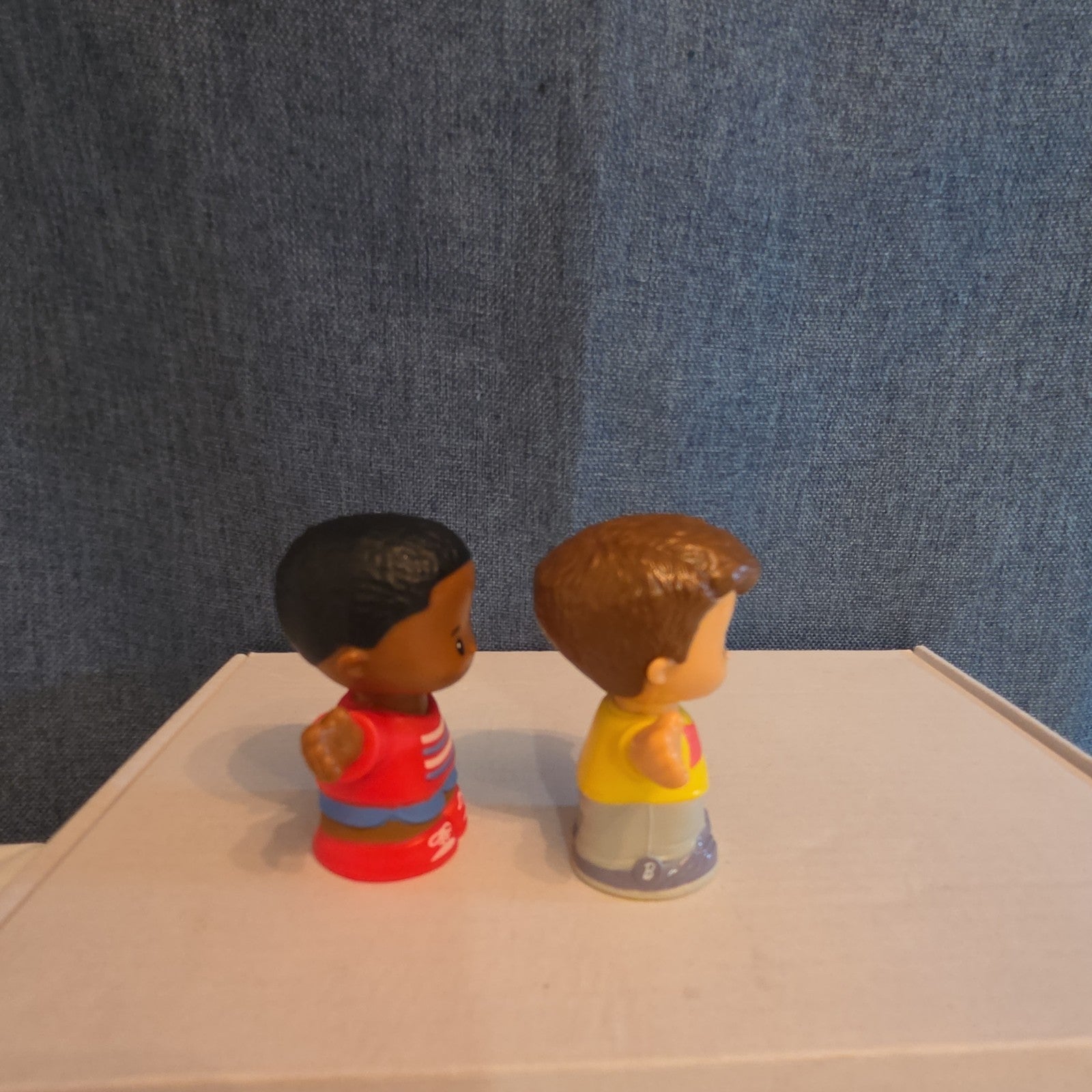 Fisher Price Little People Figures Lot of 4 Disney Belle Boy Girl Replacement