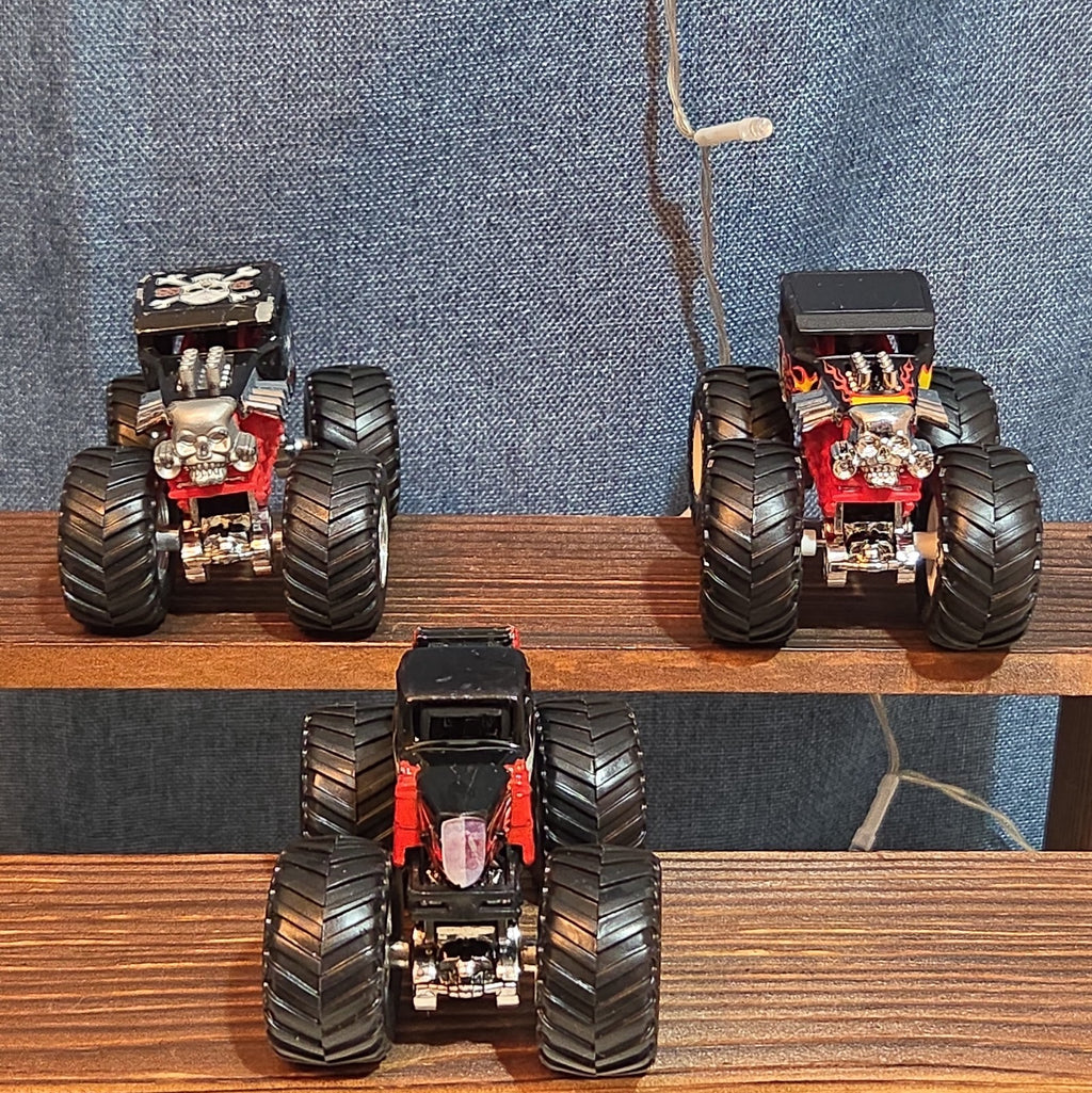Hot Wheels Monster Jam Bone Shaker Time Flys Lot 3 Diecast Y2K