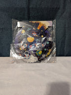 Outer Space 3-Tier Cupcake Stand LED Light Rocket Astronaut Birthday Party Decor