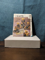 McCall's 6036 Rosenbears Family Pattern 767 1992 Stuffed Bear Clothes UNCUT