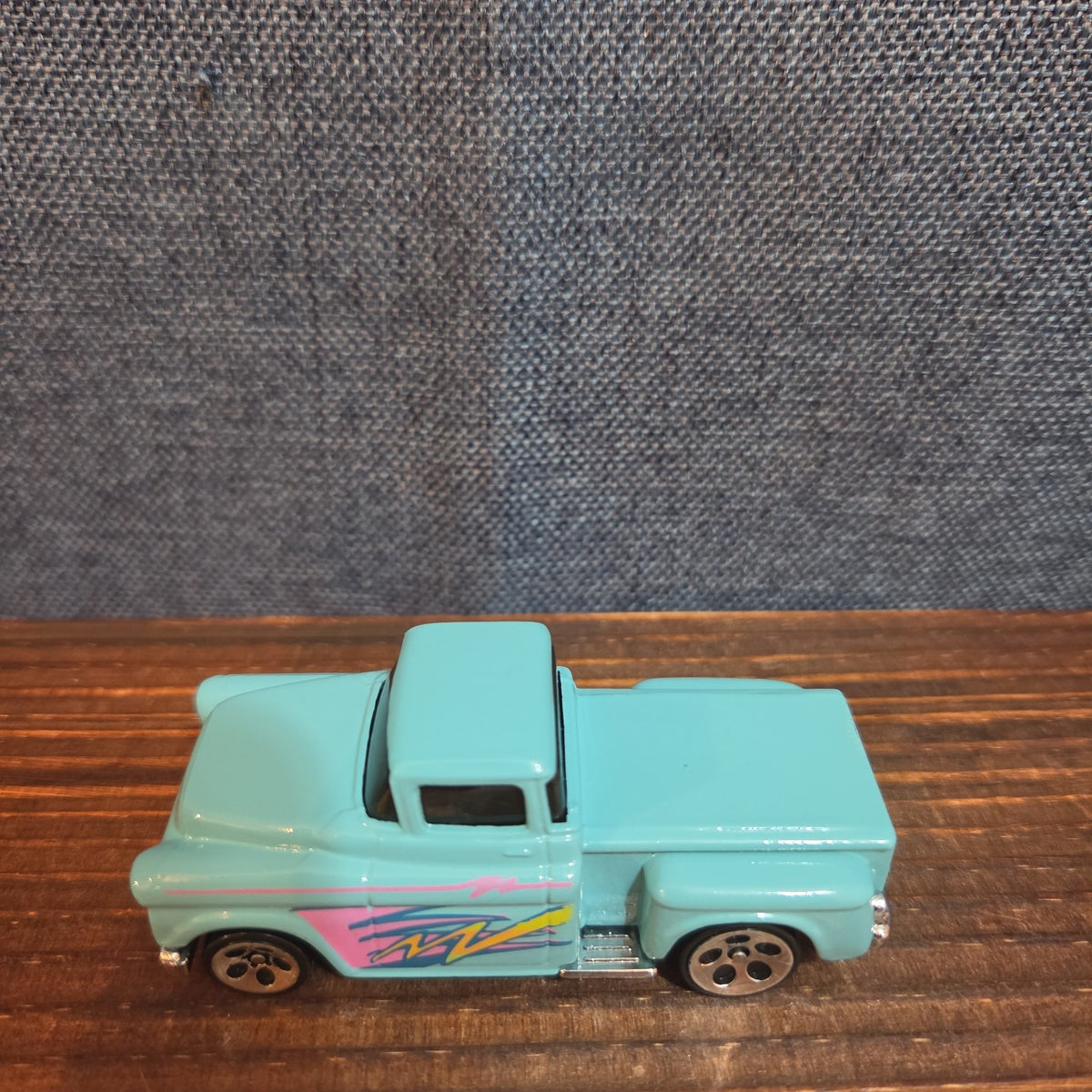 Hot Wheels Flashsider 1956 Chevy Teal Diecast 90s