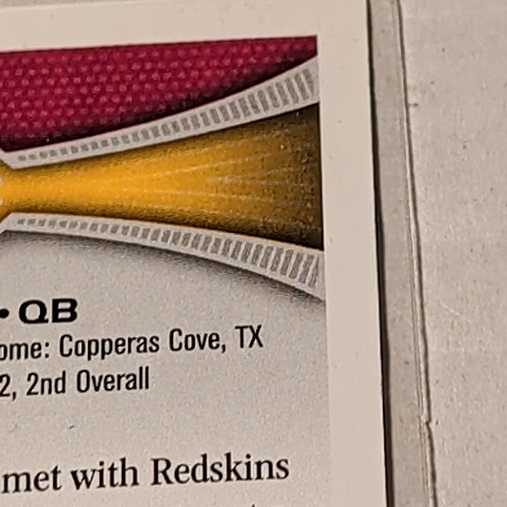Robert Griffin III 2012 Topps RC #340 Redskins RC 