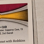 Robert Griffin III 2012 Topps RC #340 Redskins RC 