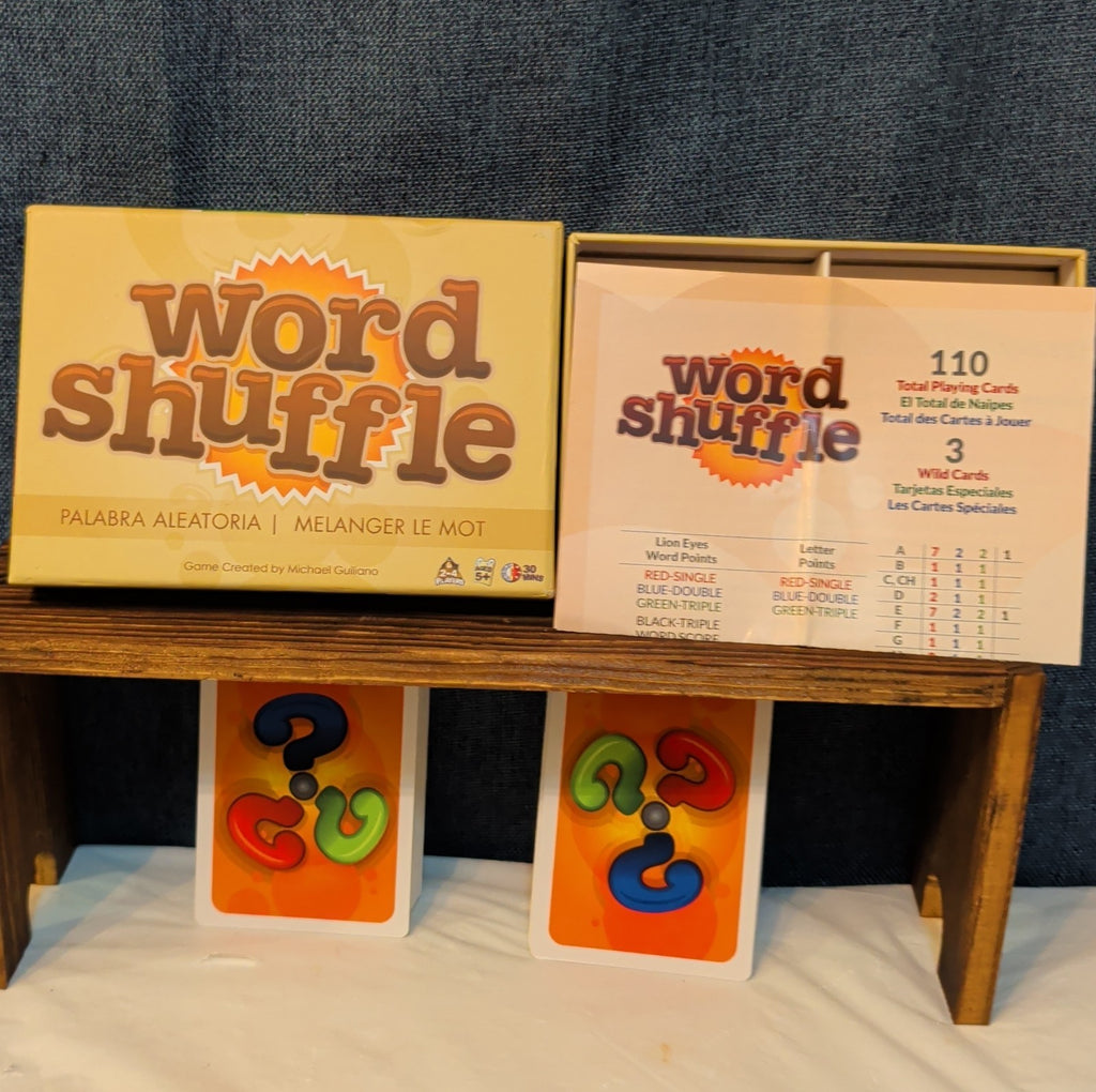 Breaking Games Word Shuffle Card Game 2016 Complete 852468006083