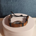 Leather Hemp Tribal Wrap Bracelet