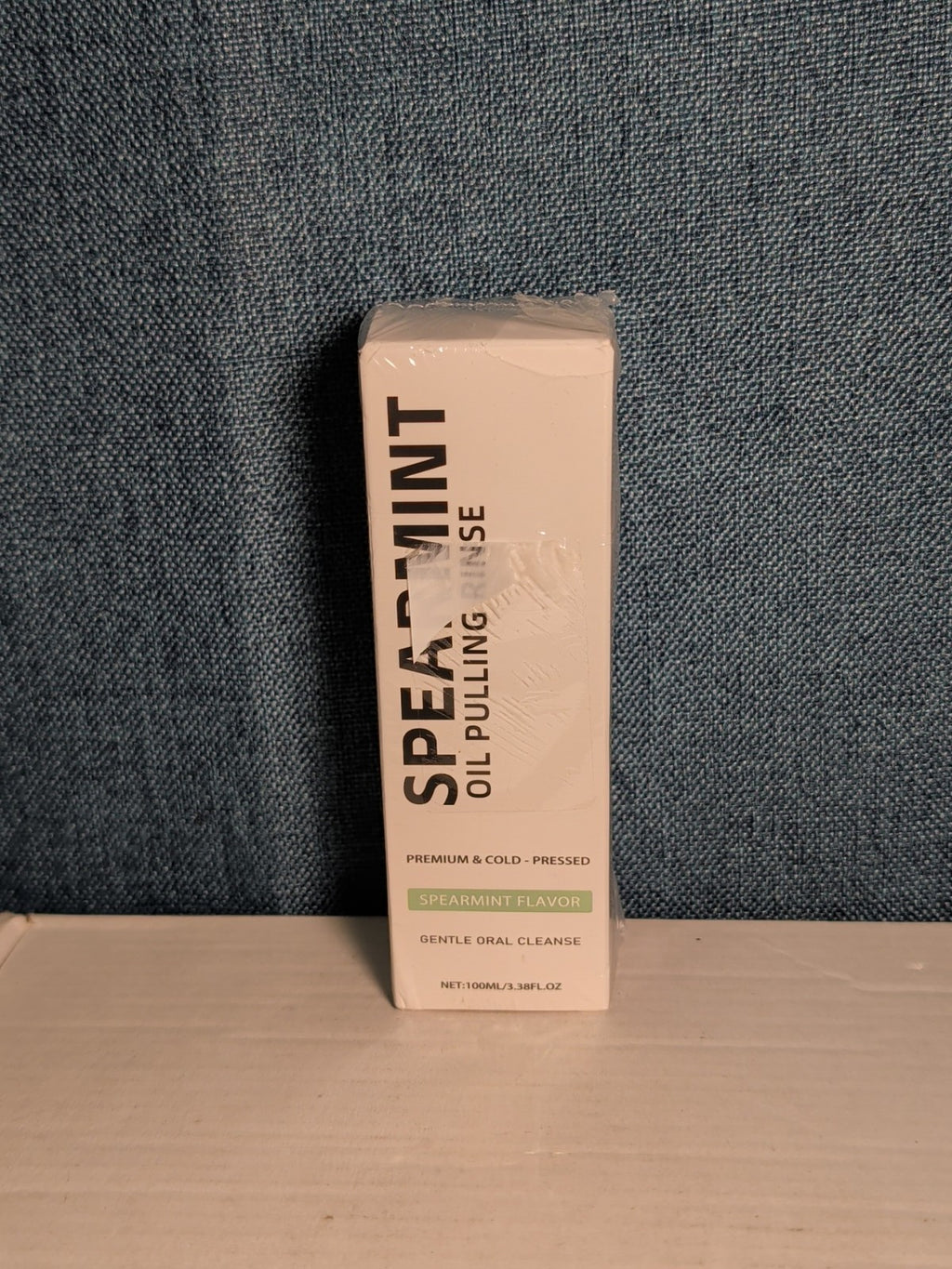 NEW Spearmint Oil Pulling Rinse 100ml | Cold-Pressed Coconut Oil Mouthwash
