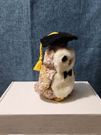 Ty Beanie Baby Smarter the Owl | Class of 2002 Graduation Gift | Retired Plush