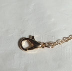 Layered Necklace Gold Tone Medallion Minimalist